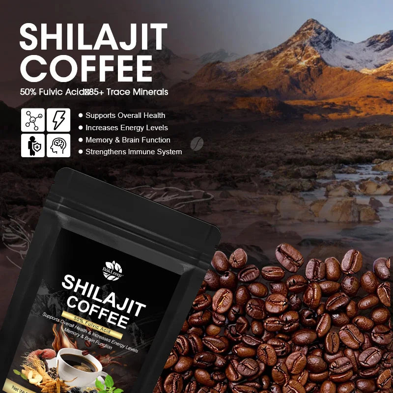 Himalayan Shilajit Coffee | Energy, Focus & Immunity