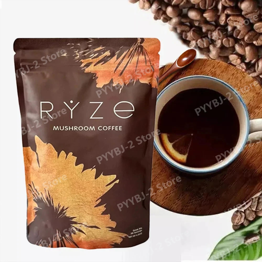 Organic 6-Mushroom Coffee Powder with MCT Oil