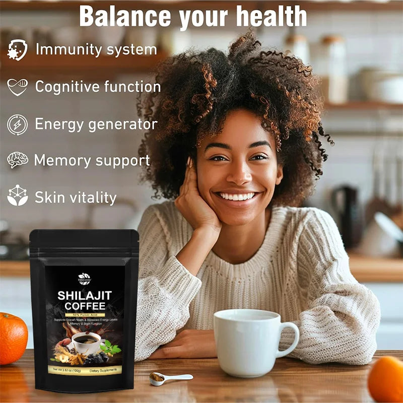 Himalayan Shilajit Coffee | Energy, Focus & Immunity