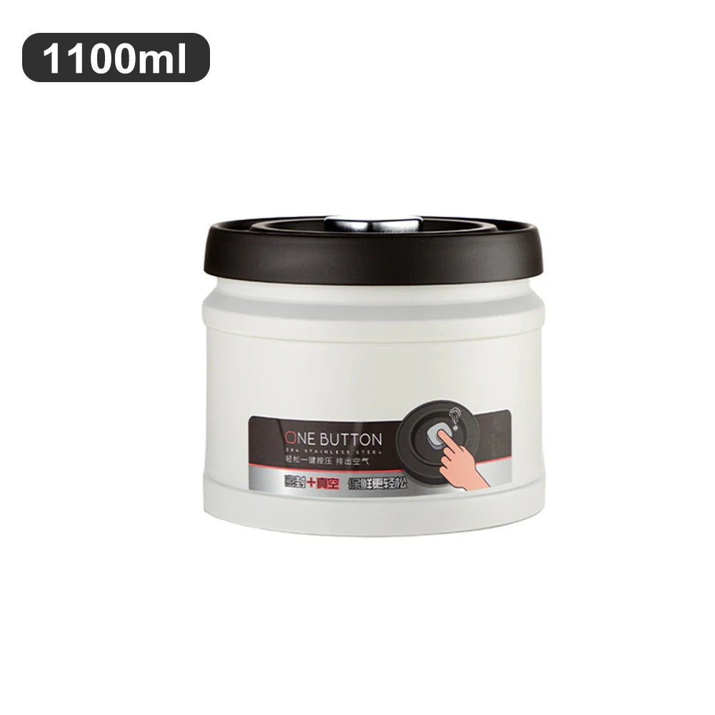 Vacuum Sealed Coffee Canister | Airtight Stainless Steel