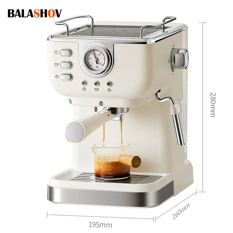 Semi-Automatic 20 BAR Espresso Machine with Milk Frother