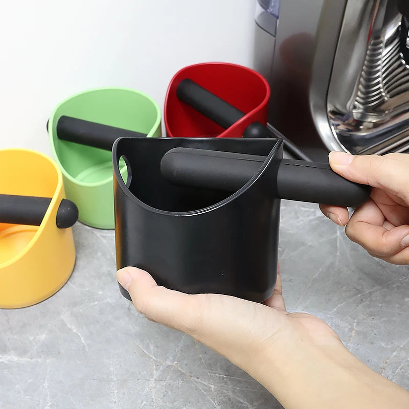 Barista Espresso Knock Box & Grounds Container