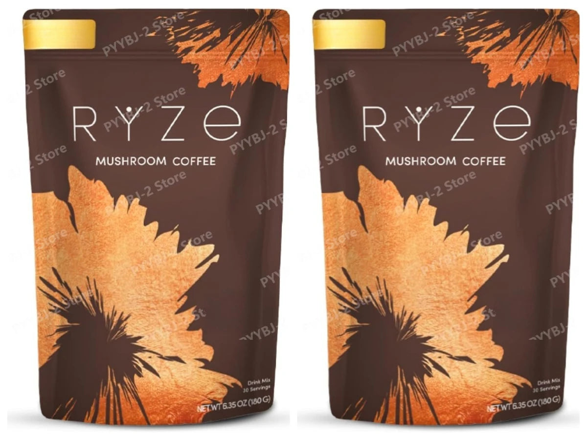 Organic 6-Mushroom Coffee Powder with MCT Oil