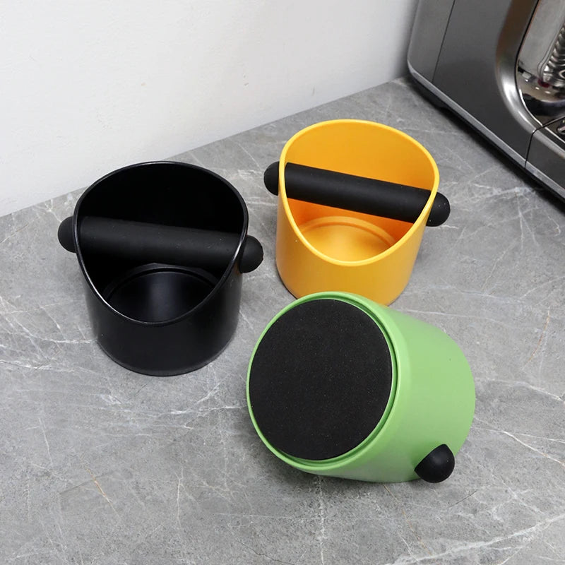 Barista Espresso Knock Box & Grounds Container