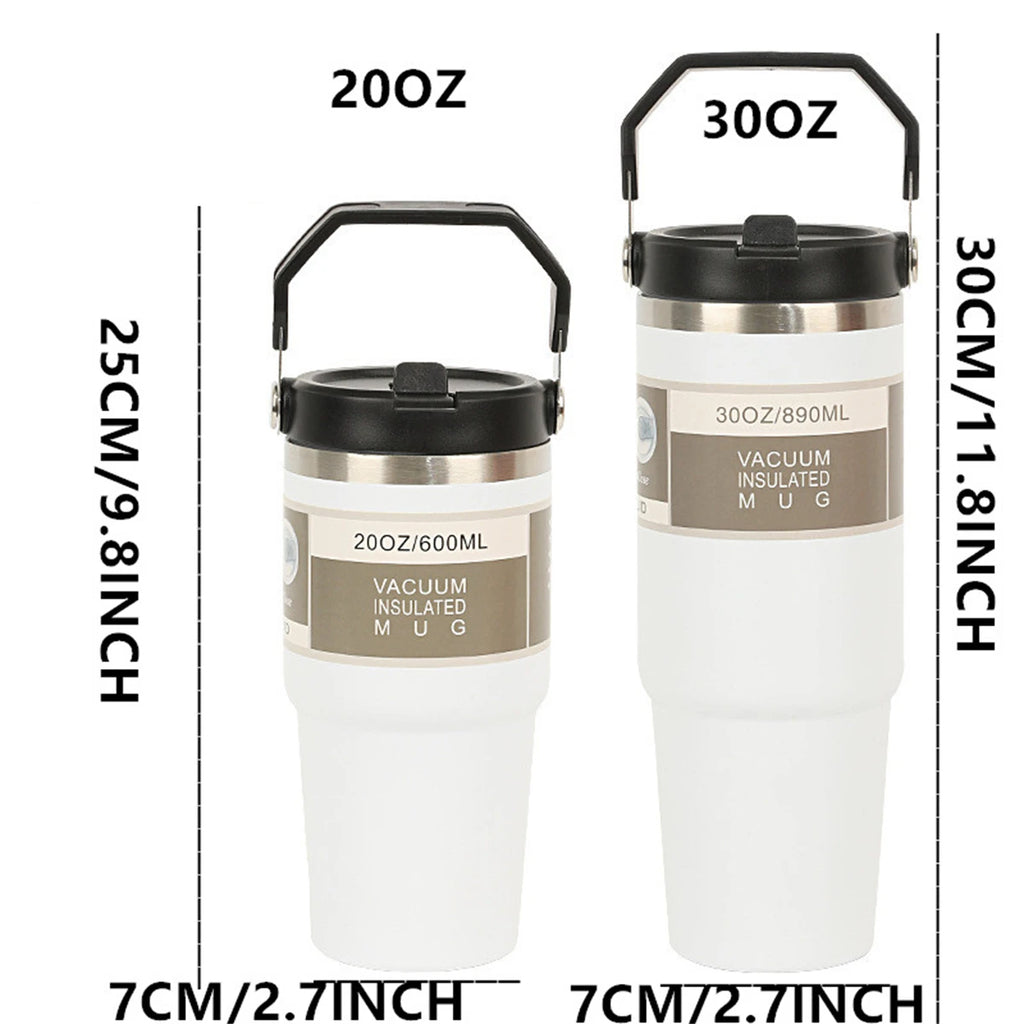 JAMELbyDesign Insulated Tote Tumbler | Matte Black 20oz & 30oz