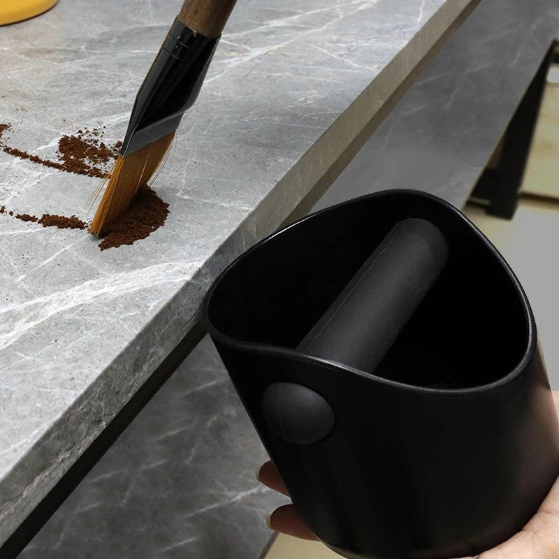 Barista Espresso Knock Box & Grounds Container