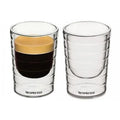 Handmade Double Wall Glass Coffee Mug
