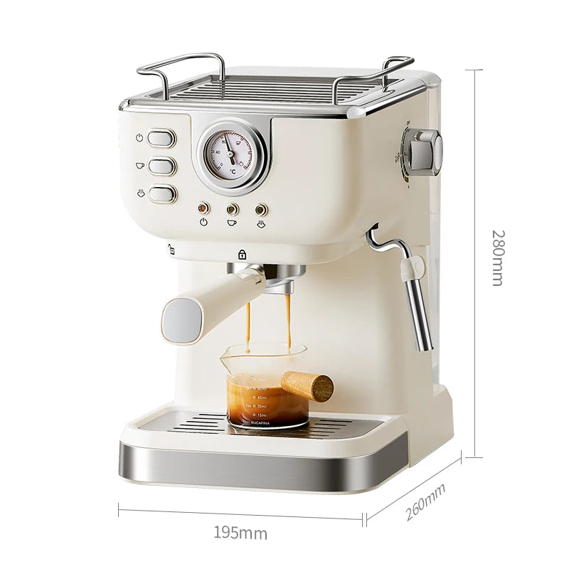 Semi-Automatic 20 BAR Espresso Machine with Milk Frother
