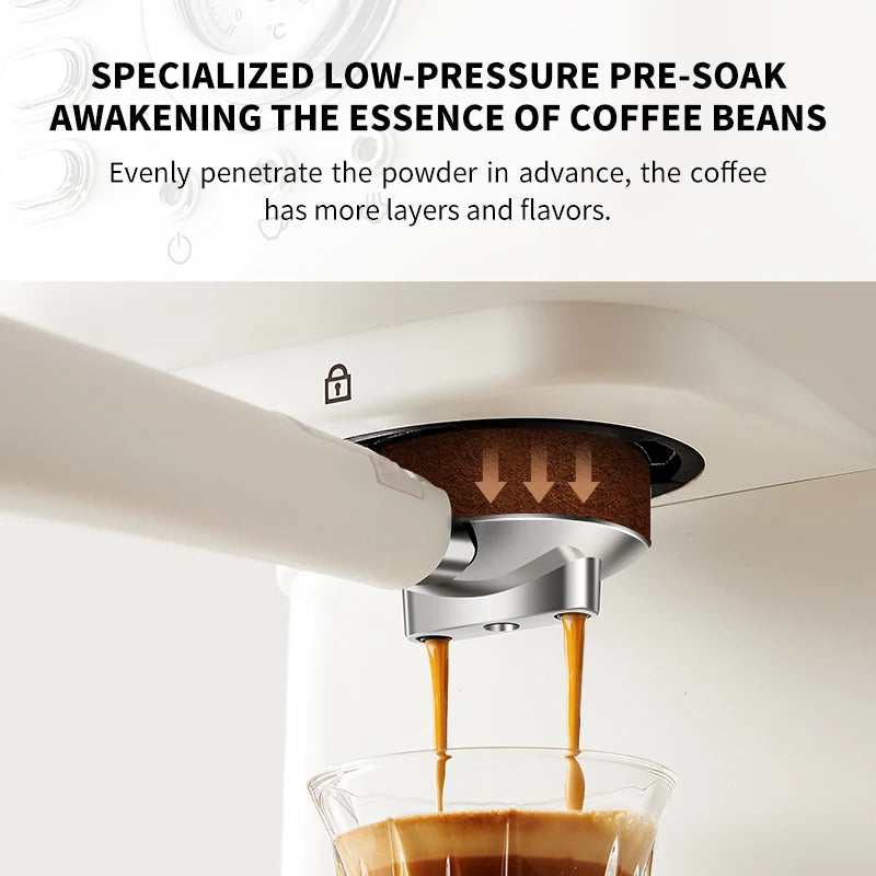 Semi-Automatic 20 BAR Espresso Machine with Milk Frother