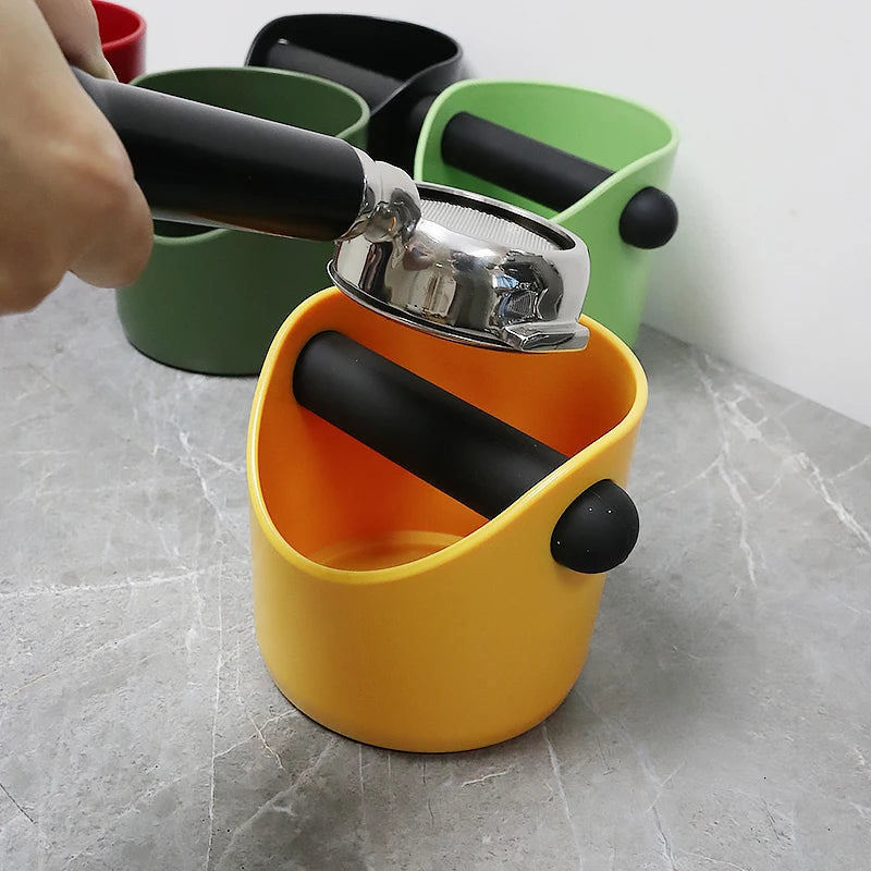 Barista Espresso Knock Box & Grounds Container