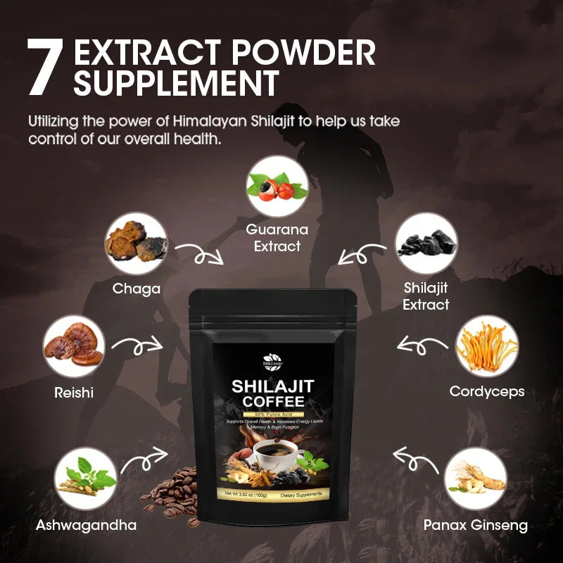 Himalayan Shilajit Coffee | Energy, Focus & Immunity