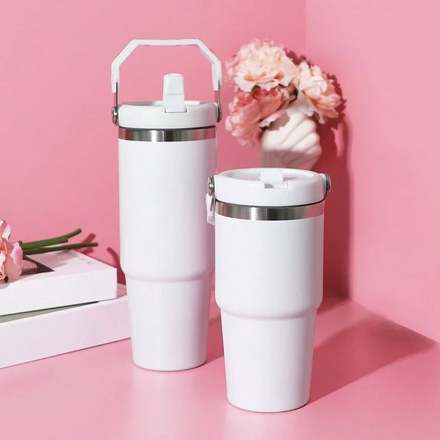 JAMELbyDesign Insulated Tote Tumbler | Matte Black 20oz & 30oz