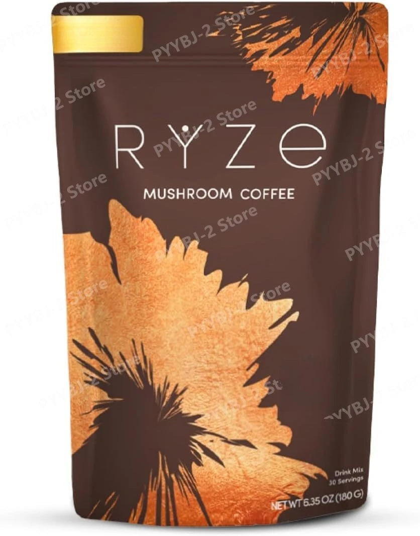 Organic 6-Mushroom Coffee Powder with MCT Oil