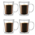Double Wall Glass Espresso Cups | 220ml, 300ml & 400ml