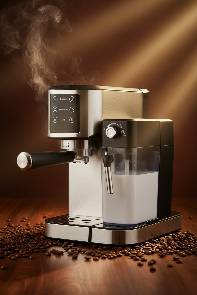 Programmable 20 BAR Espresso Machine — JAMELbyDesign
